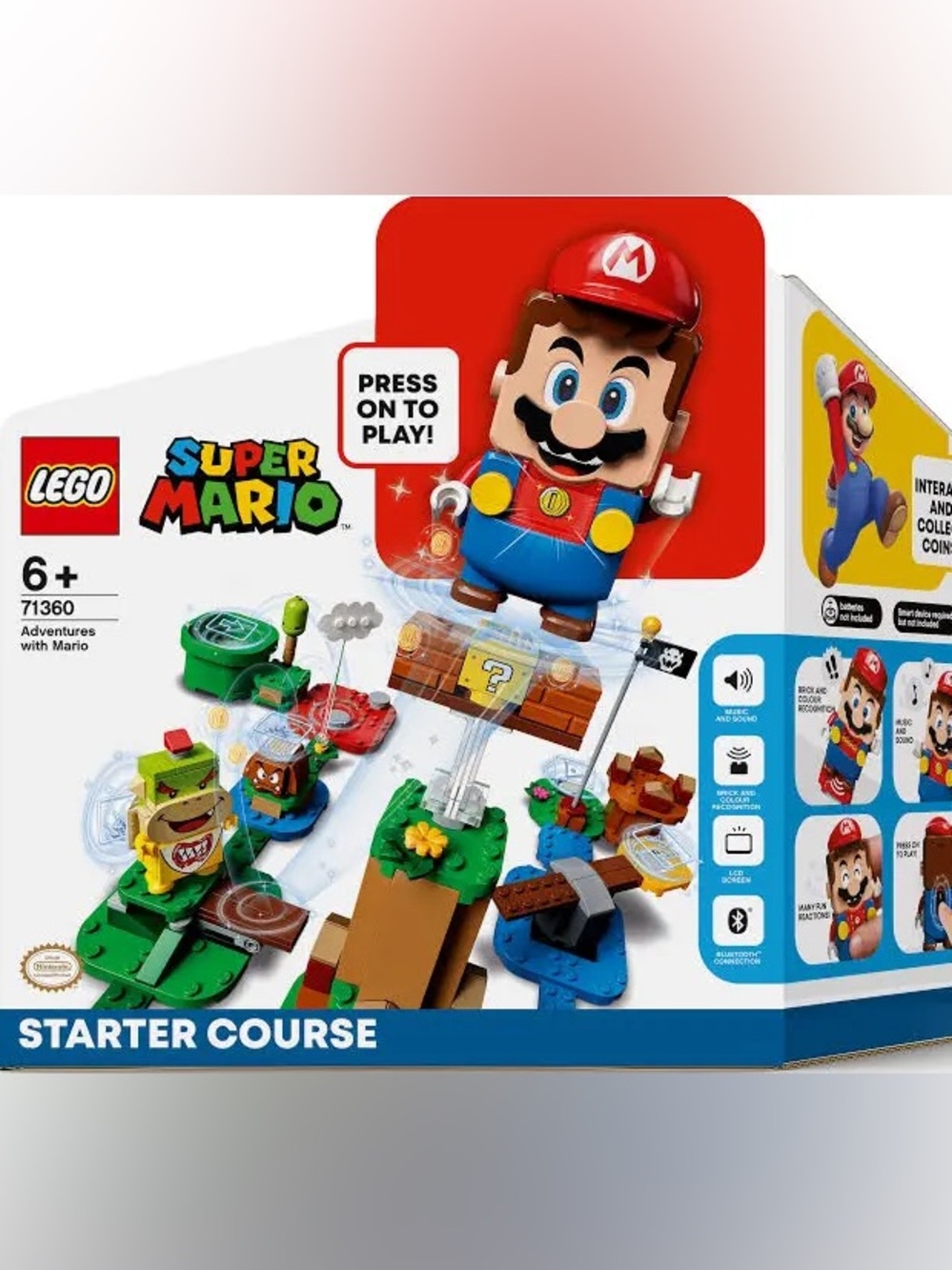 New unopened 🍄 Lego Nintendo Super Mario Starter Course set 71360